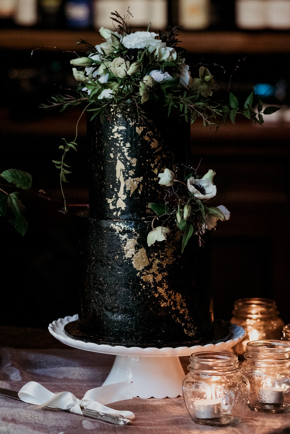 Striking Black & Forest Green Wedding Inspiration | Photography: New Black Studios
