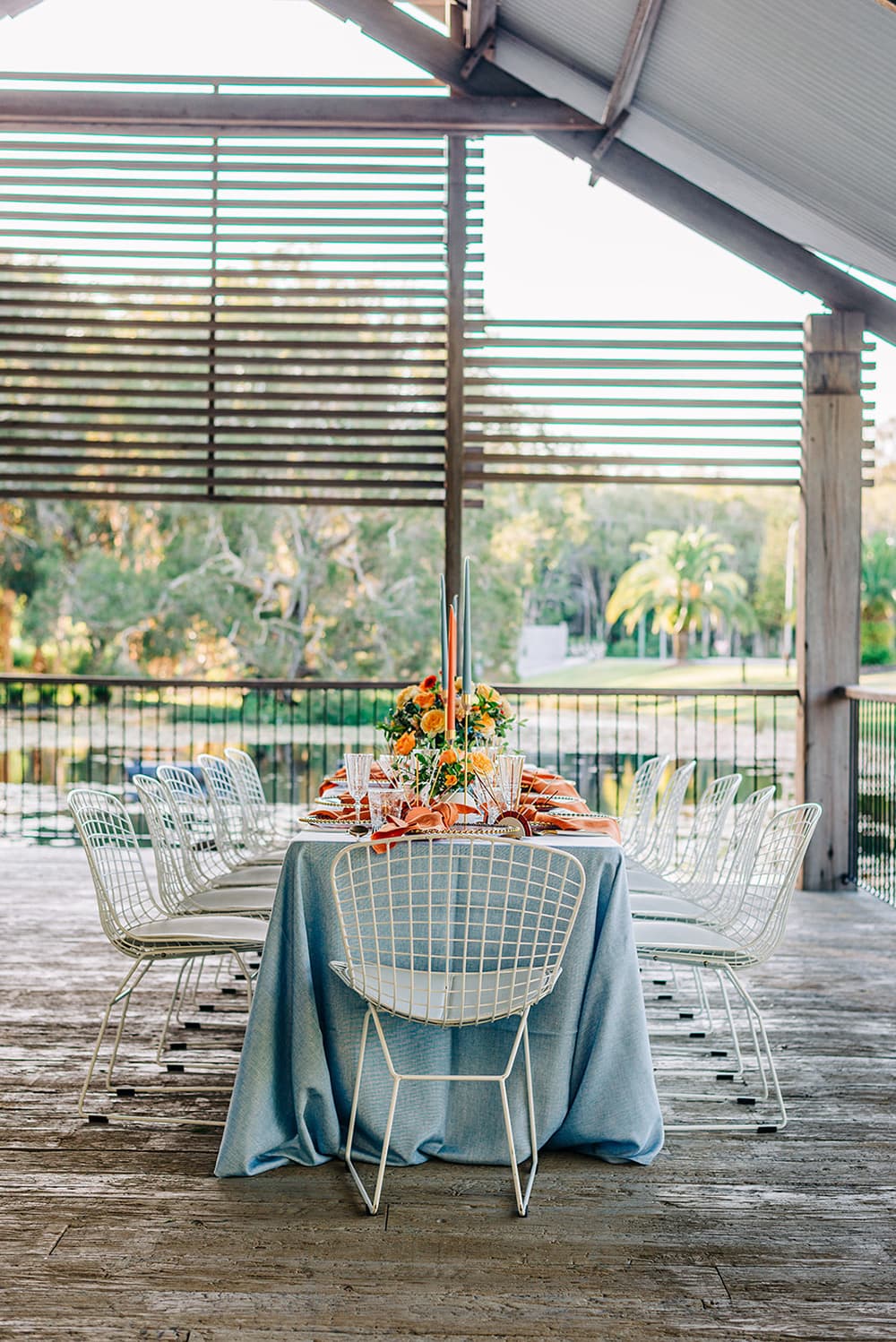 Bright Mid-Century Summer Wedding Inspiration with Sunburst Details