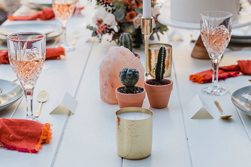 Burnt Orange Boho Desert Wedding Inspiration | Chasing Moments Photography