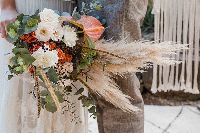 Burnt Orange Boho Desert Wedding Inspiration | Chasing Moments Photography