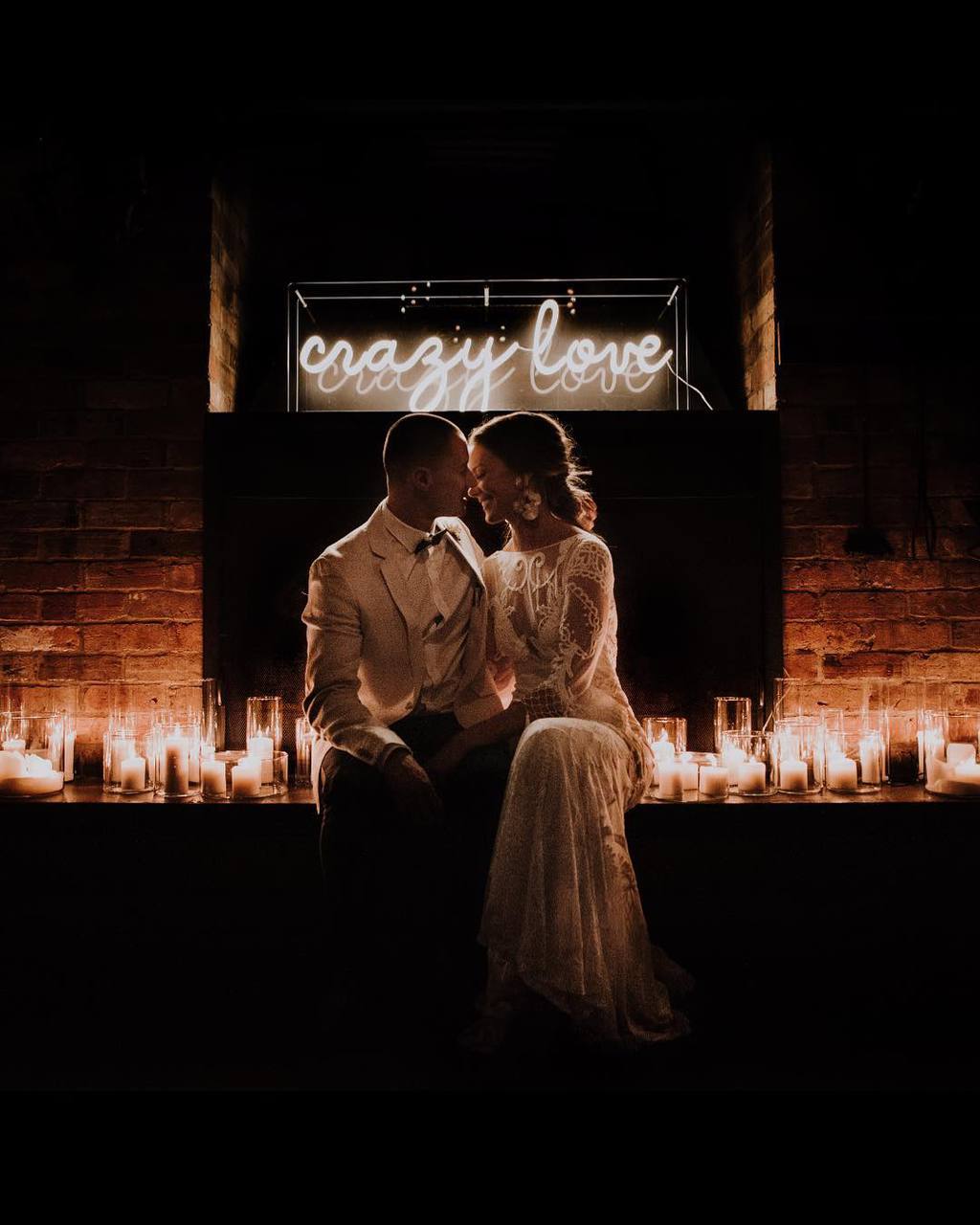 Crazy Love Neon Sign by Little Pineapple Neon | Photography: Tess Follett