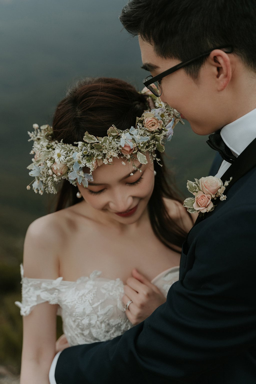 Fernanda & Kevin’s Dreamy Mountain Elopement | Photography: Salt Atelier