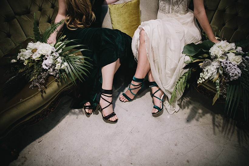 Emerald Art Deco Wedding Inspiration | Ode Studios