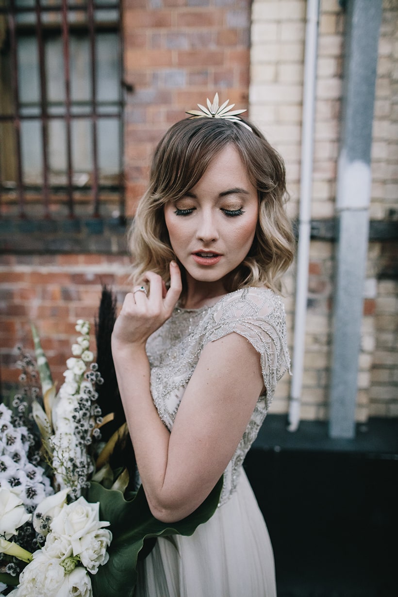 Emerald Art Deco Wedding Inspiration | Ode Studios