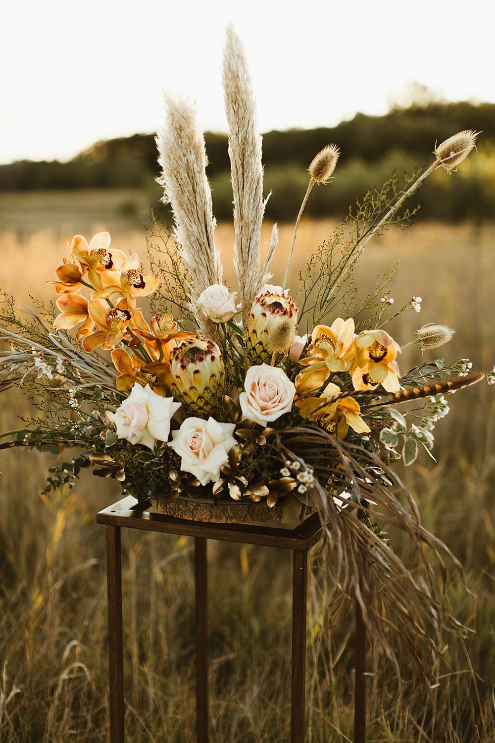 Fields of Gold Wedding Inspiration | Photography: Sam McGrath Photographer