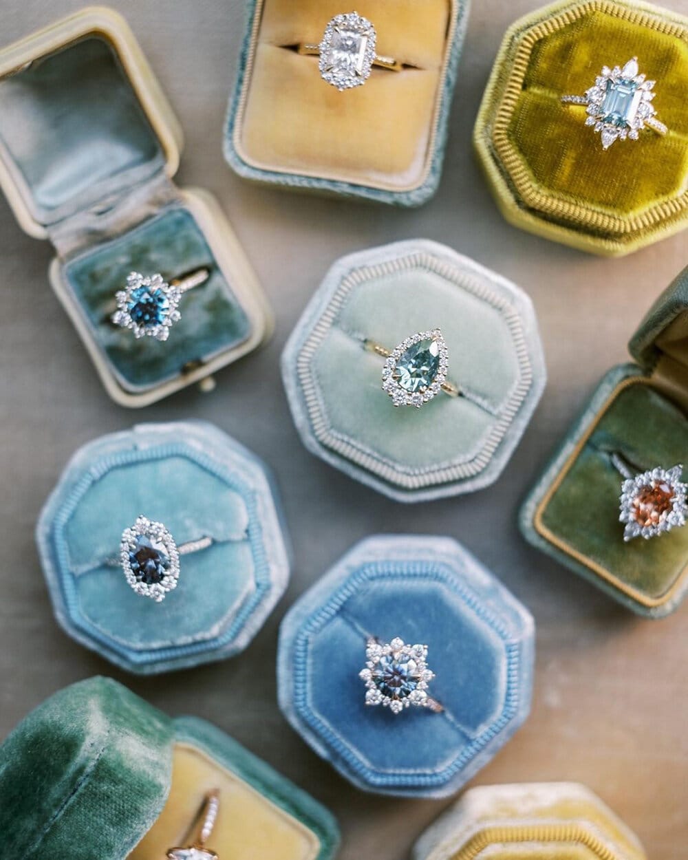 How to Choose an Engagement Ring That Fits Your Partner Perfectly | Photography: Sophie Kay | Rings: Kristin Coffin