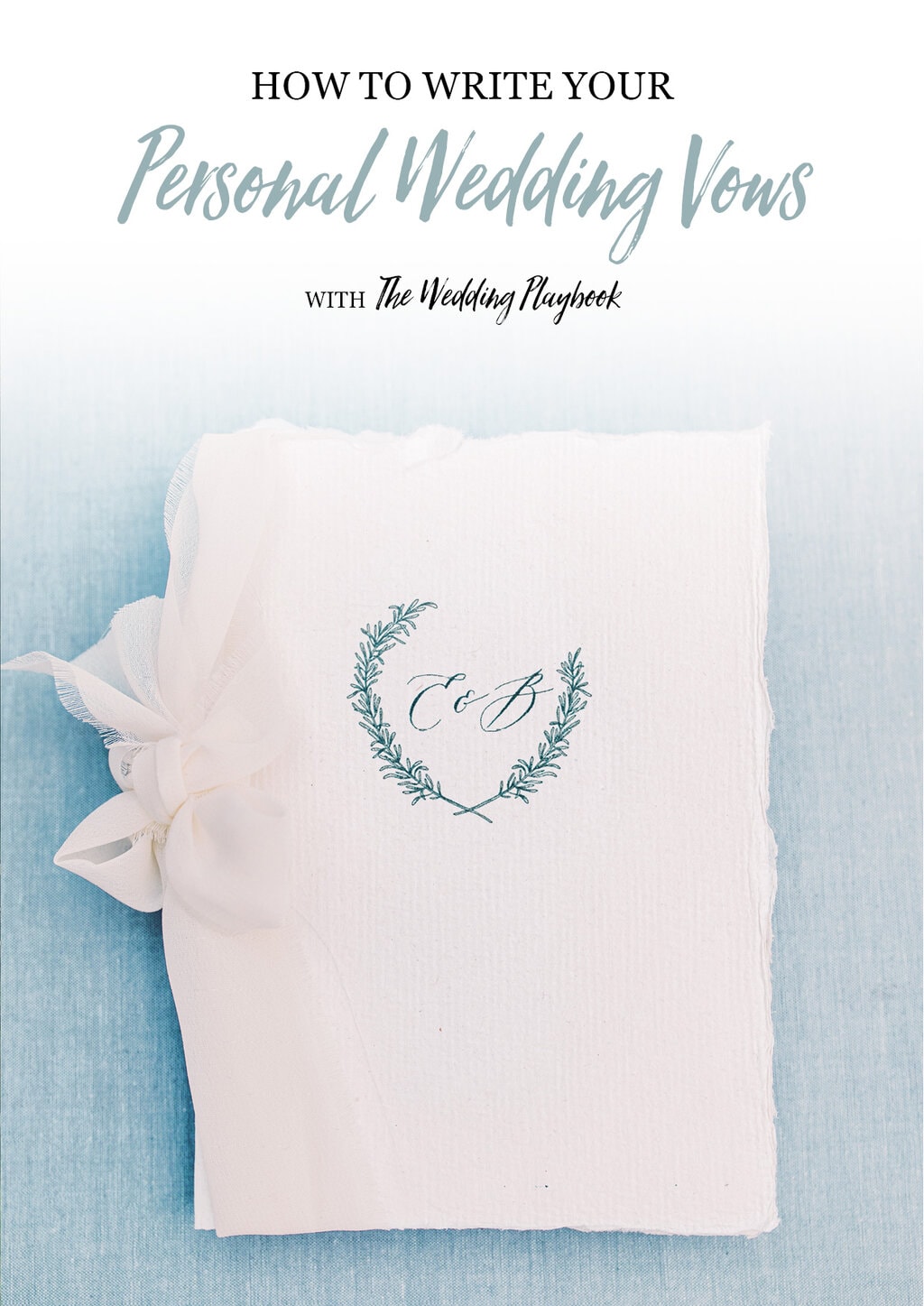 How to Write Your Personal Vows Ebook