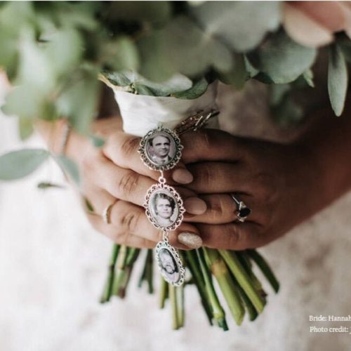 Wedding Bouquet Photo Memory Charm