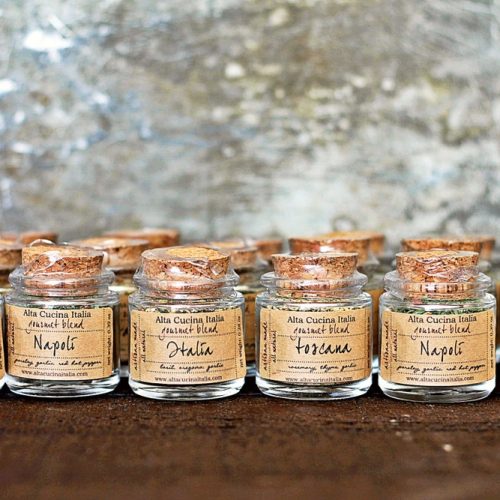 Italian Gourmet Seasonings Favors for "That's Amore" Bridal Shower