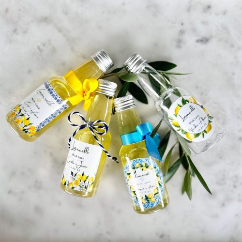 Limoncello Bottle Wedding Favours - Fill Your Own