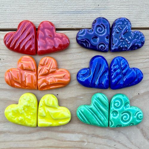 Handmade Pocket Heart Wedding Favors