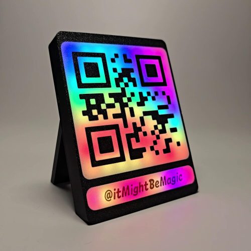 Animated Light Up Wedding QR Code