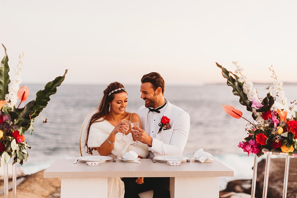 Luxe Coastal Wedding Inspiration | The Paper Fox