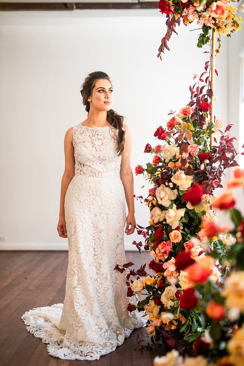 Modern Luxe Wedding Inspiration in Autumn Colours | Photography: Jason Soon Photography