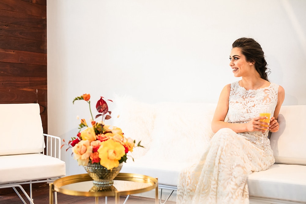 Modern Luxe Wedding Inspiration in Autumn Colours | Photography: Jason Soon Photography
