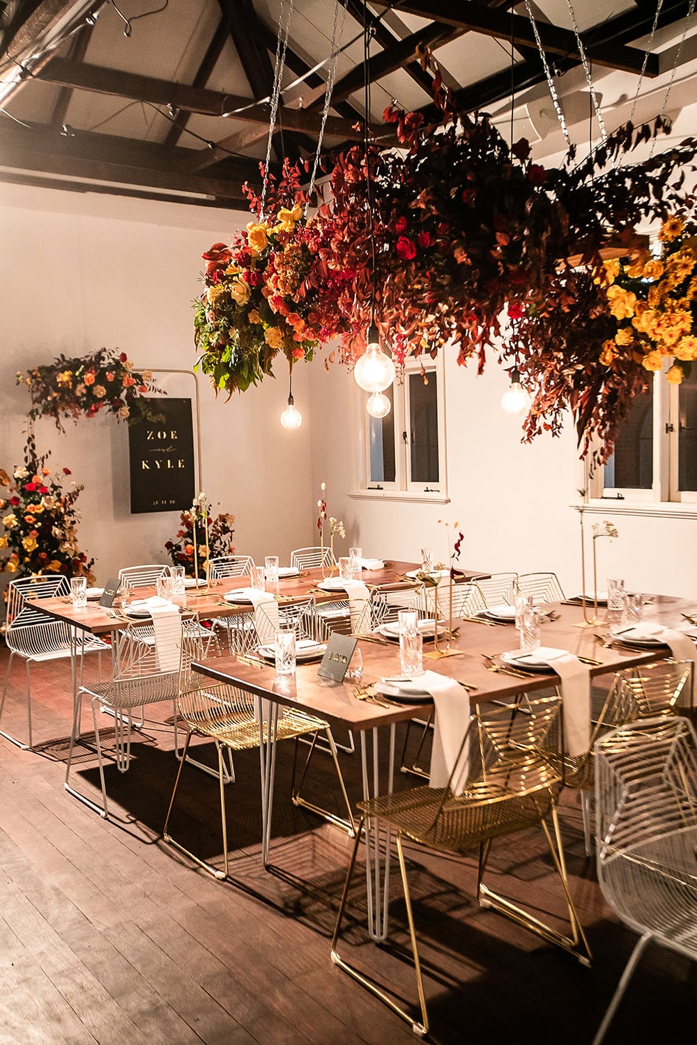 Modern Luxe Wedding Inspiration in Autumn Colours | Photography: Jason Soon Photography