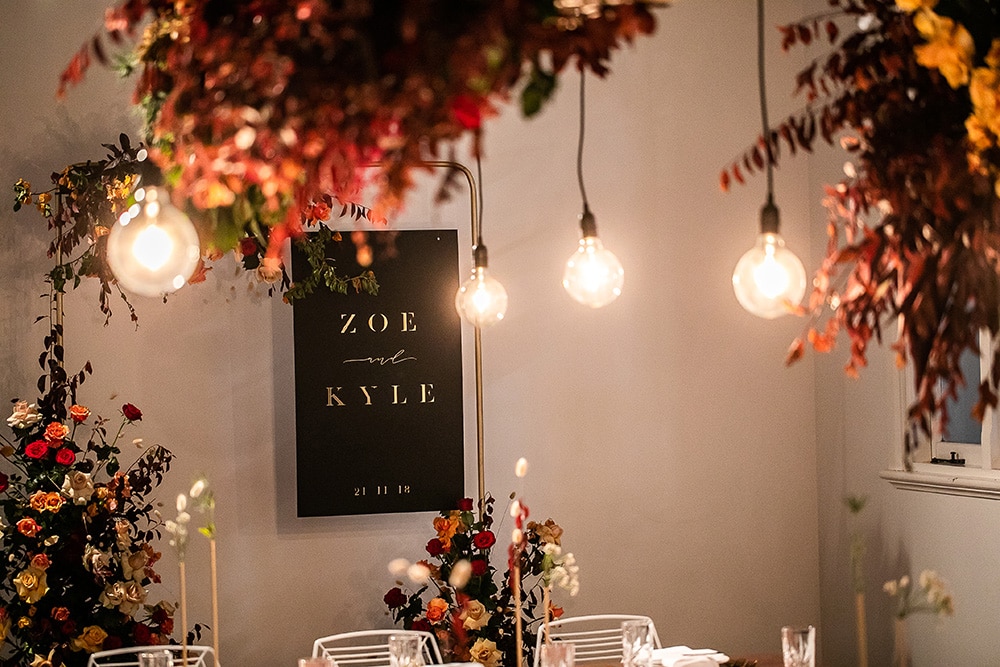Modern Luxe Wedding Inspiration in Autumn Colours | Photography: Jason Soon Photography