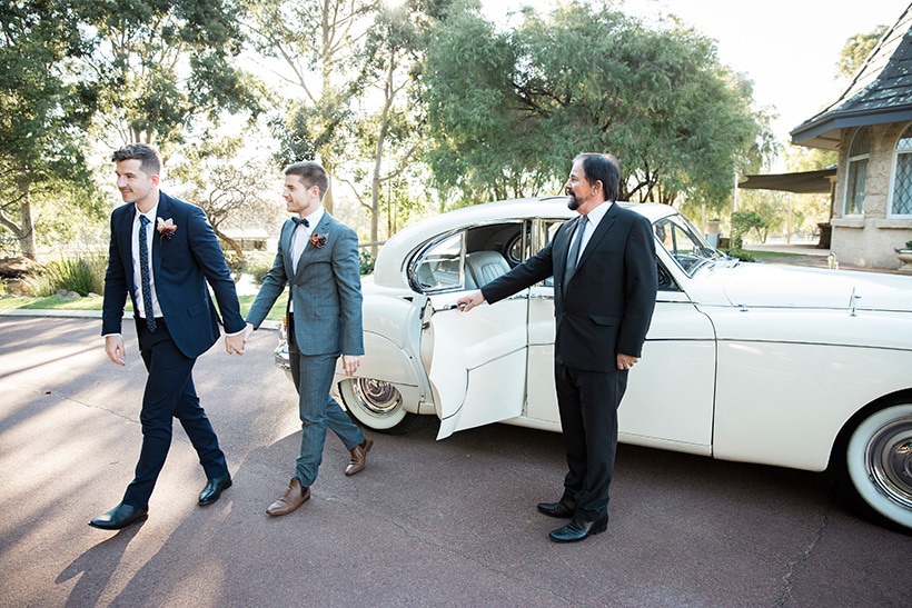 Modern Rustic Wedding Inspiration in Moody Blue & Copper | Jasmine Skye Photography