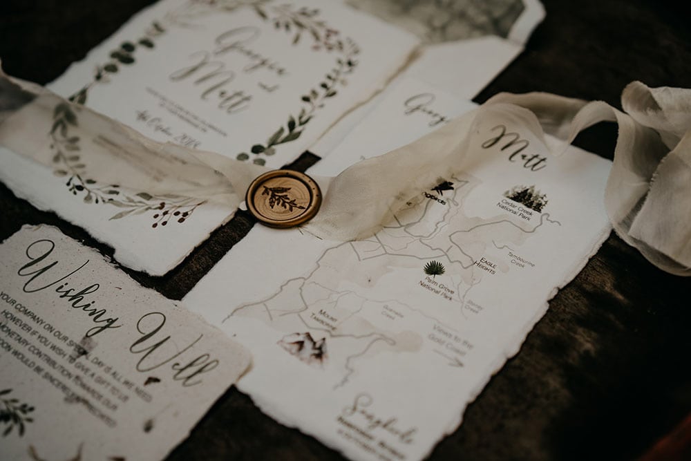 Natural Romantic Wedding Inspiration at a Rainforest Retreat | White Parrot Photography & Film