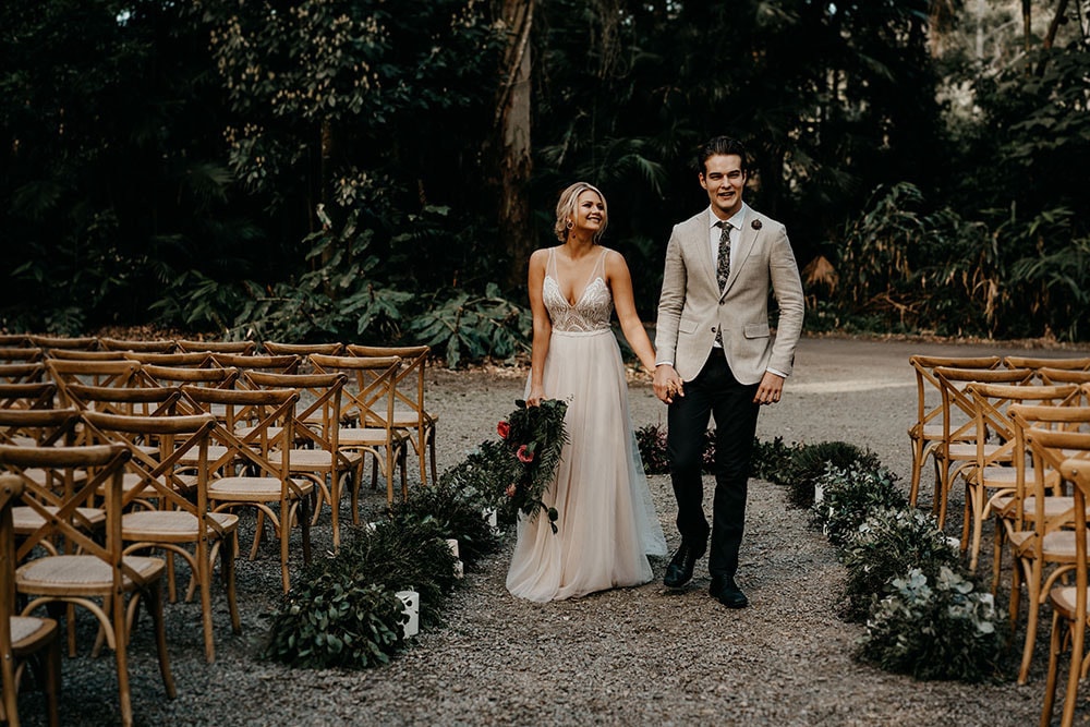 Natural Romantic Wedding Inspiration at a Rainforest Retreat | White Parrot Photography & Film