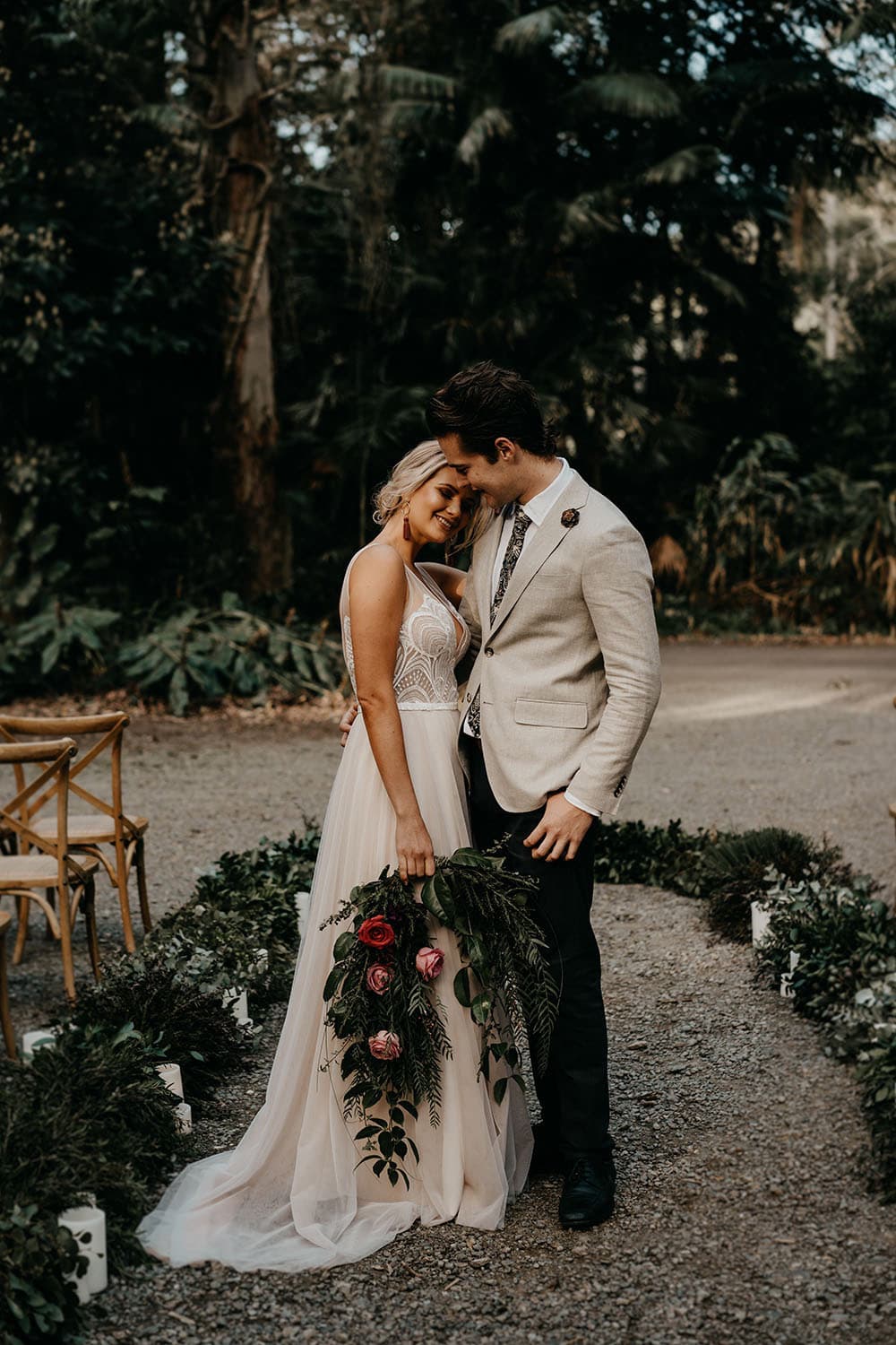 Natural Romantic Wedding Inspiration at a Rainforest Retreat | White Parrot Photography & Film