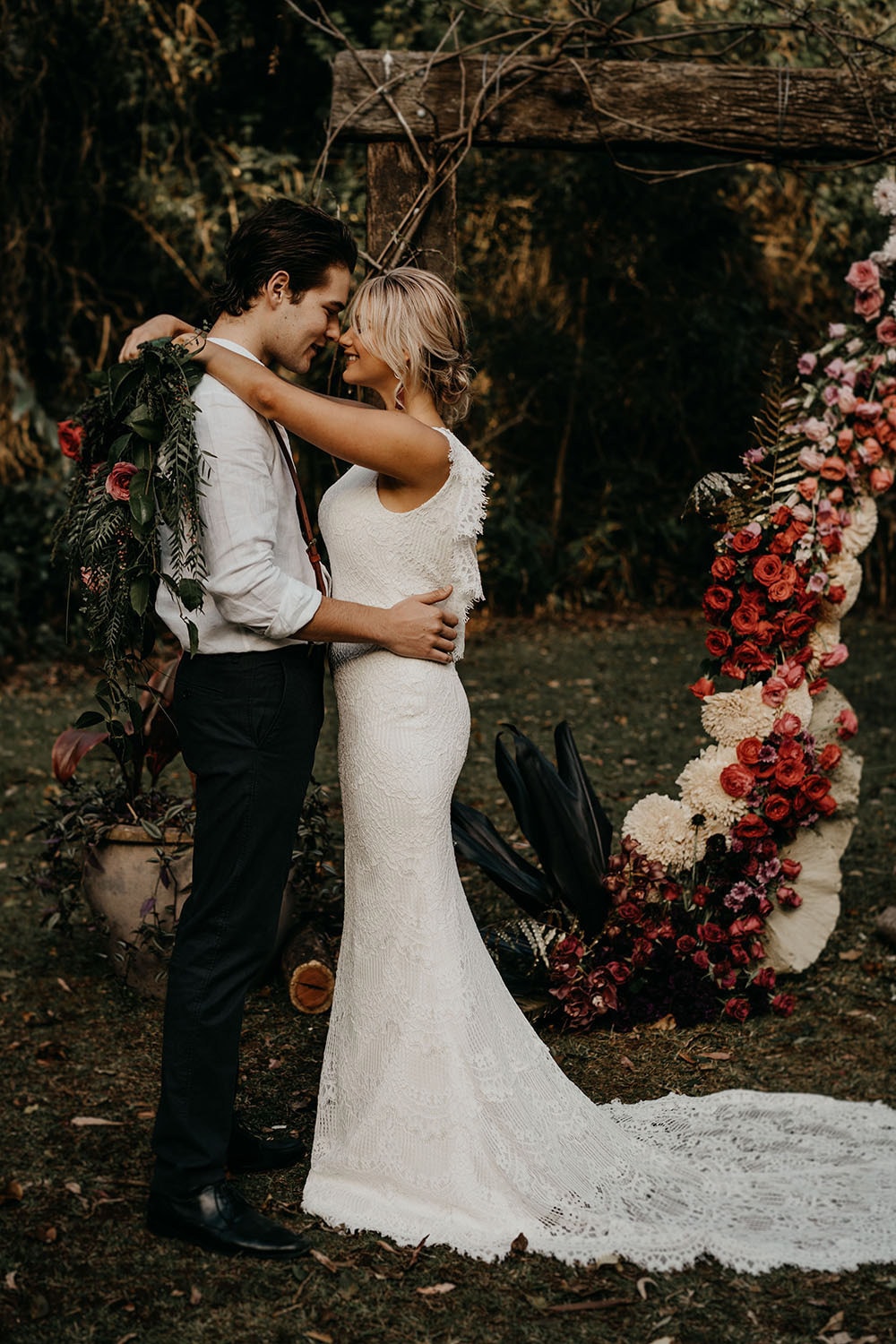 Natural Romantic Wedding Inspiration at a Rainforest Retreat | White Parrot Photography & Film