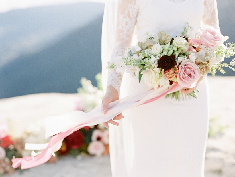 Picturesque Mountain Elopement Inspiration | We Are Origami