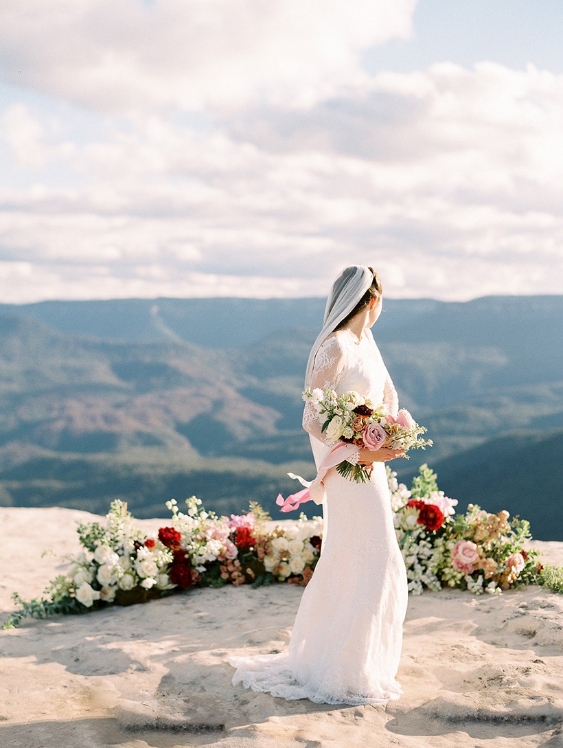 Picturesque Mountain Elopement Inspiration | We Are Origami