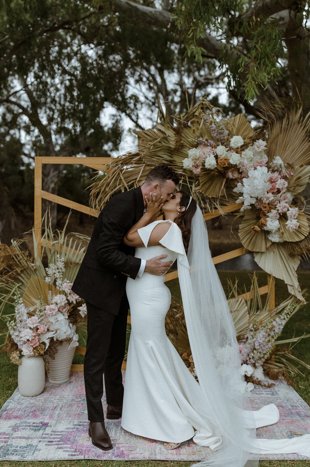 Krystenna & Ashton’s Romantic Boho Elopement | Photography: Oh Wild