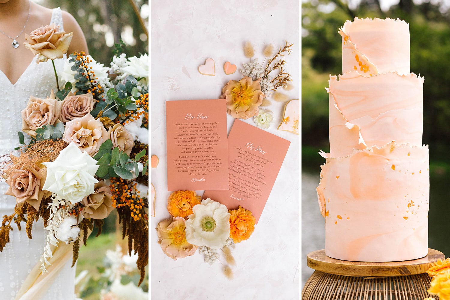 Romantic Riverside Boho Wedding Inspiration | Photography: Poppy and Sage