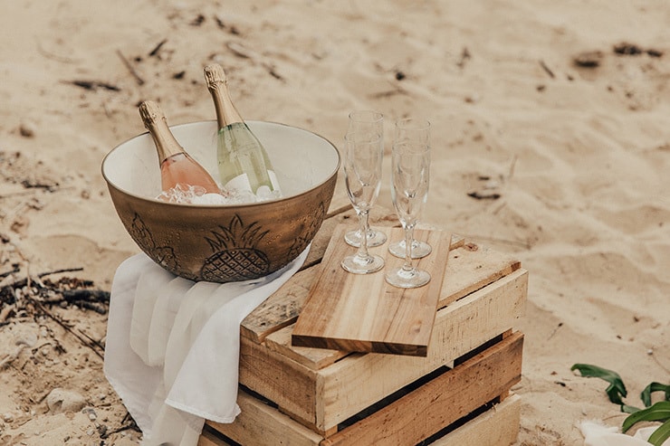 Tropical Picnic Elopement Inspiration | The Seitter Wood House