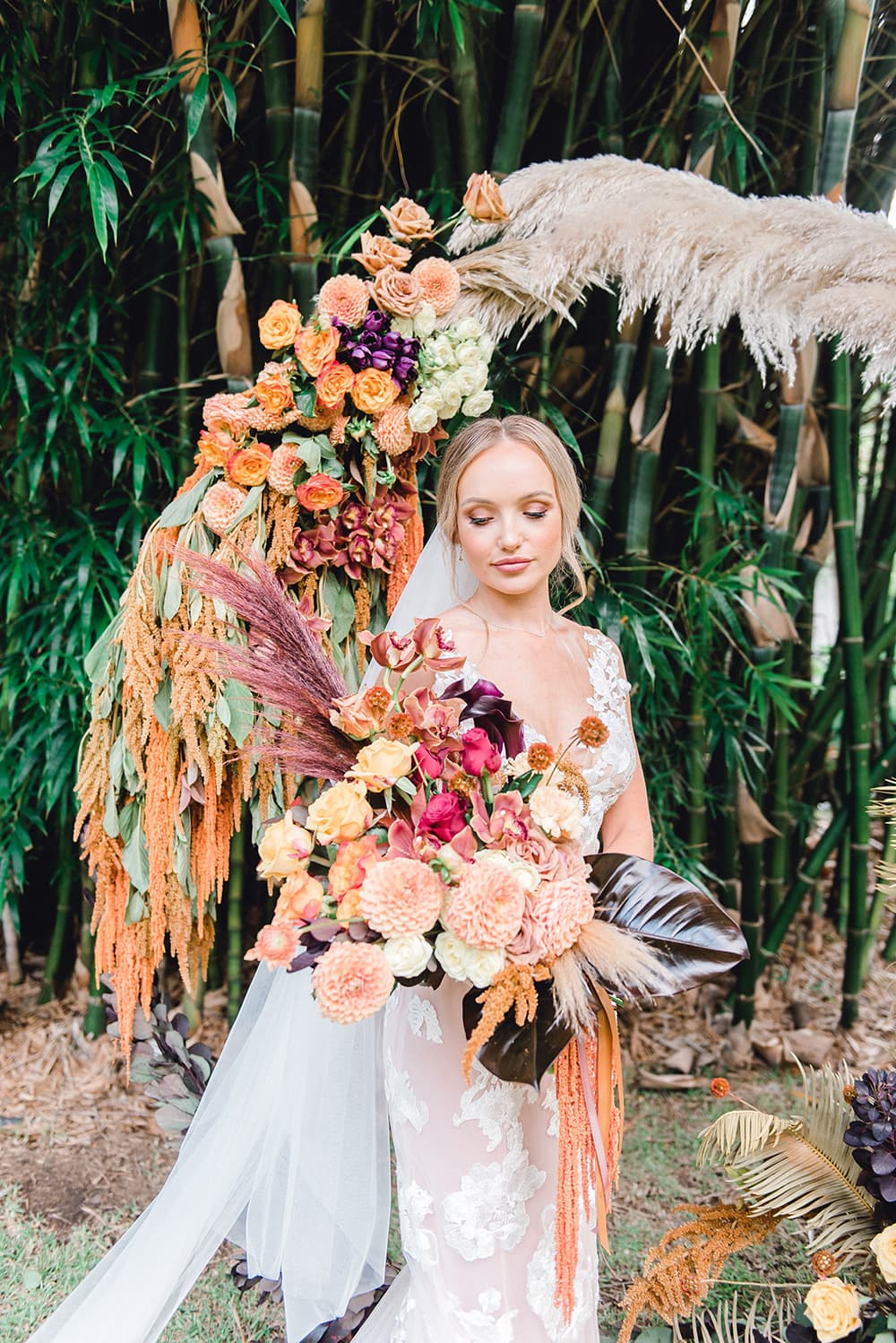 Violet Sunset Wedding Inspiration | Photography: Joy Philippe Photography
