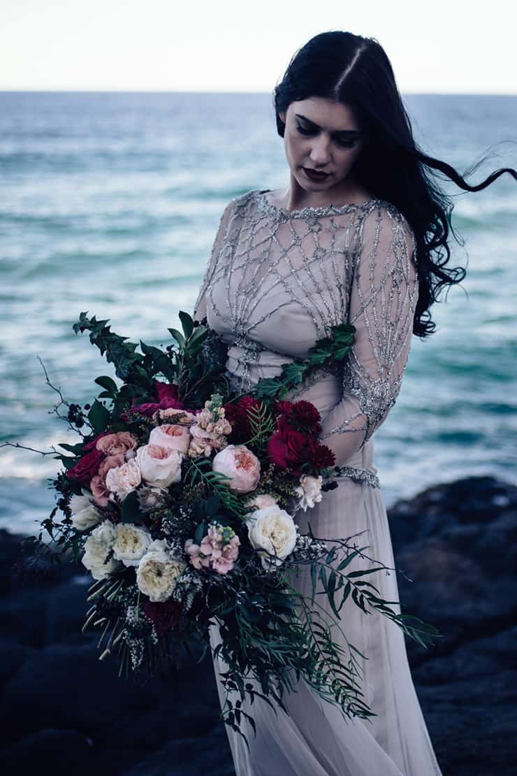Windswept Seaside Elopement Inspiration | Peppermint Photography
